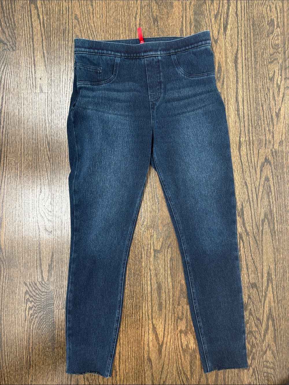 SPANX Dark Blue Stretch Jeggings - Slim Rise medium